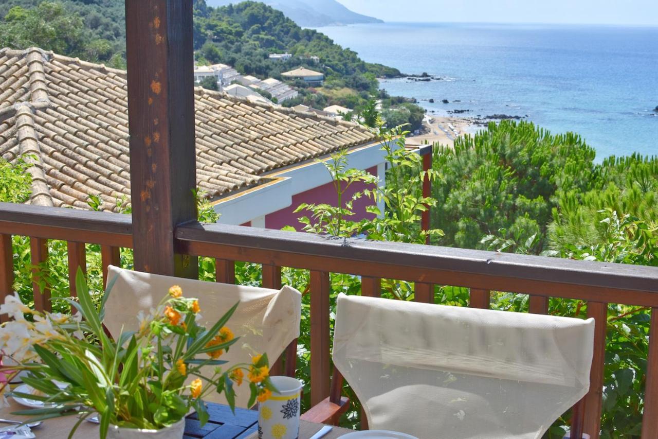 Corfu Resorts Apartments Пелекас Экстерьер фото