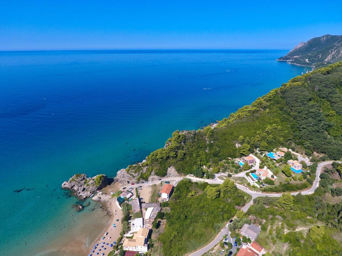 Corfu Resorts Apartments Пелекас Экстерьер фото